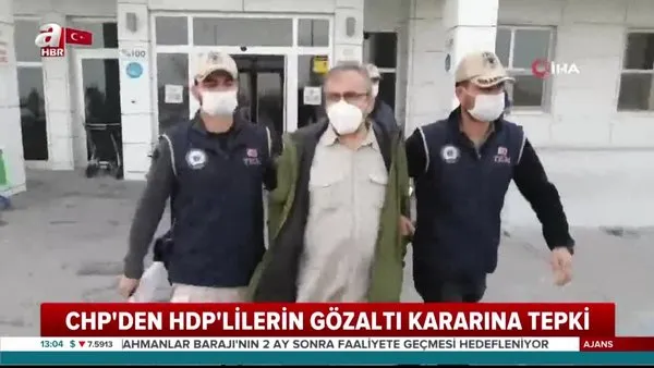 Son dakika... CHP'lilerden 6-8 Ekim olayları sebebiyle gözaltına alınan HDP'lilere destek | Video