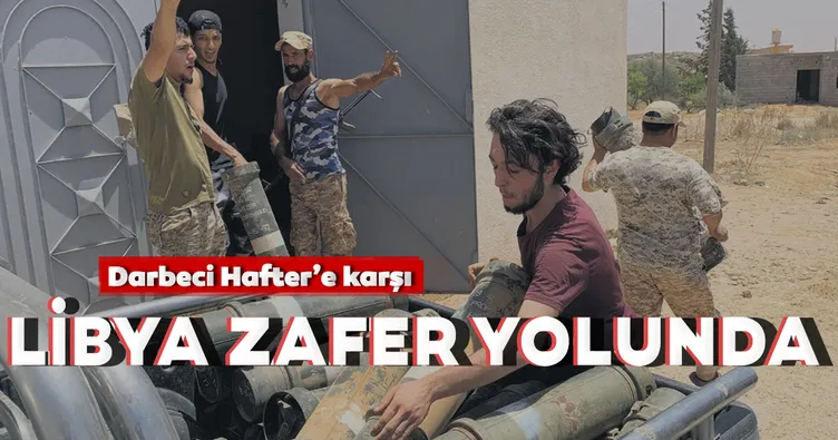 Libya zafer yolunda