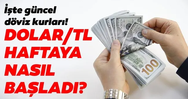 Dolar Tl Yeni Haftaya Nasıl Başladı İşte Güncel Döviz Kurları Dolar Tl Yeni Haftaya Nasıl Başladı