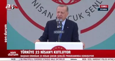 Başkan Erdoğan 23 Nisan Çocuk Şenliği’nde açıklamalarda bulundu | Video