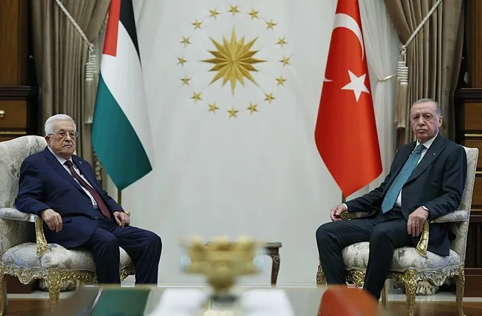 Ankara'da kritik temas! Başkan Erdoğan - Mahmud Abbas ile görüştü