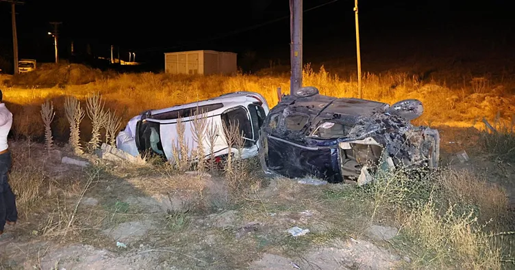 Nevşehir’de iki araç çarpıştı: 5 yaralı