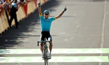 Fransa Bisiklet Turu 14. etapta kazanan Omar Fraile Matarranz