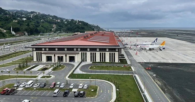 Rize- Artvin Havalimanına ilgi artıyor
