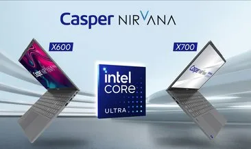 Intel Series 1 işlemciler Türkiye’de ilk kez Casper Nırvana X600 ve X700’de!