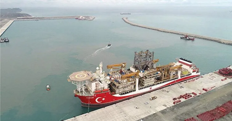 En büyük doğal gaz keşfini taşıyacak boruların ilk etabı Filyos Limanı’nda