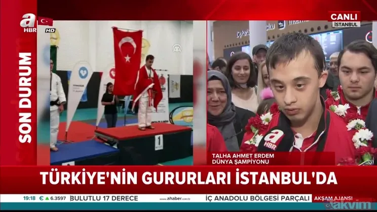 Türkiye'nin gururları! Down Sendromlular Dünya Judo Şampiyonları yurda döndü