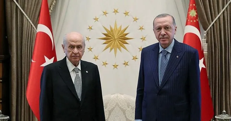 Külliye’de kritik görüşme! Başkan Erdoğan MHP lideri Devlet Bahçeli’yi kabul etti