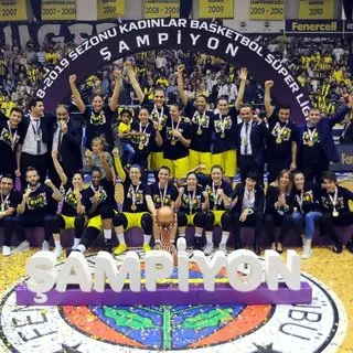 Kadınlar Basketbol Süper Ligi'nde şampiyon Fenerbahçe