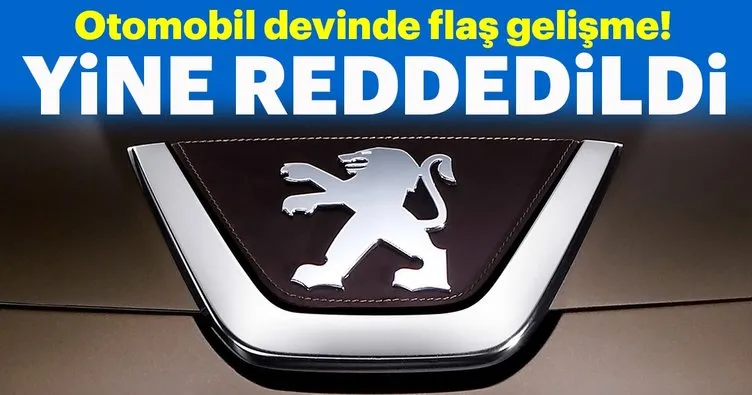 Peugeot’un birleşme talebine Fiat’tan red