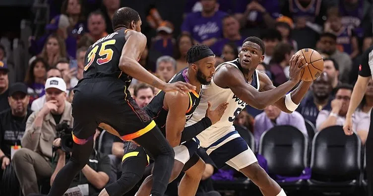 NBA play-off’larında Timberwolves, Suns’ı yenerek seriyi 3-0 yaptı