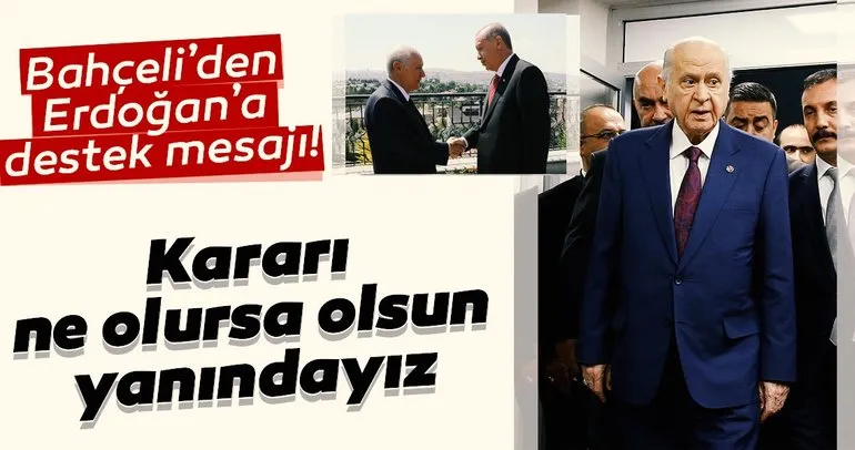 Son dakika haberi: Bahçeli’den Erdoğan’ın ABD ziyareti hakkında flaş açıklama