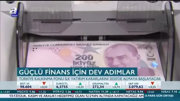 Güçlü finans için dev adımlar