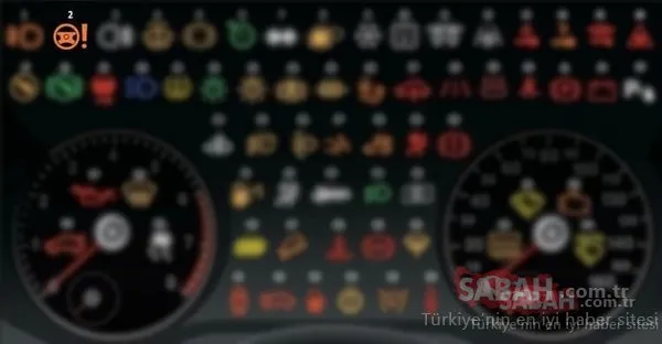 Araç gösterge paneli işaretleri ve anlamları! Hangi ikaz lambası ne anlama geliyor?