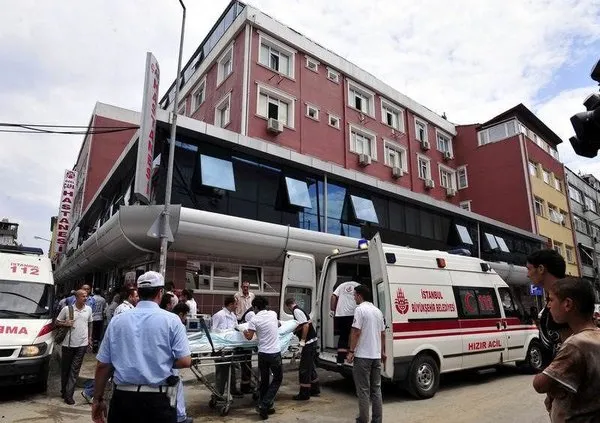 Özel Çapa Hastanesi'nde yangın