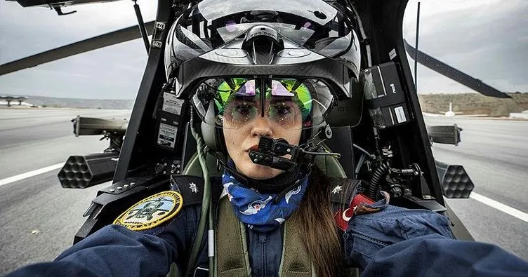 İlk kadın ATAK pilotu terörün korkulu rüyası