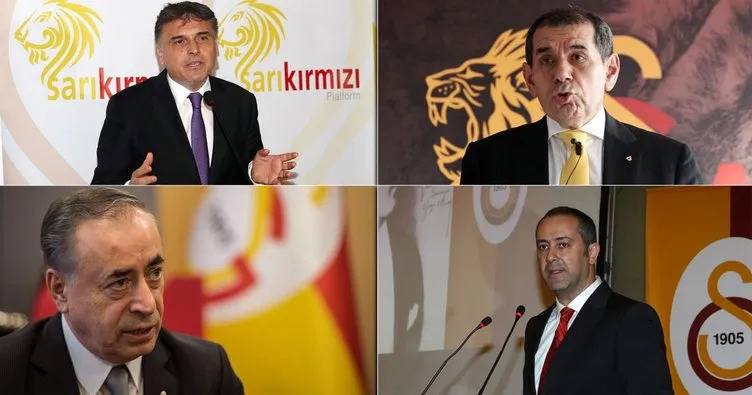 Galatasaray başkanını seçiyor! İşte adaylar ve listeleri