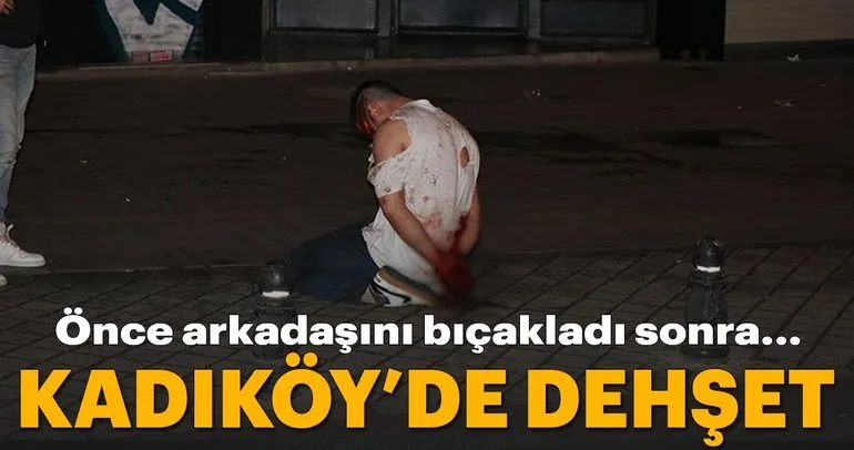 Kadıköy’de bıçaklı kavga: 2 yaralı