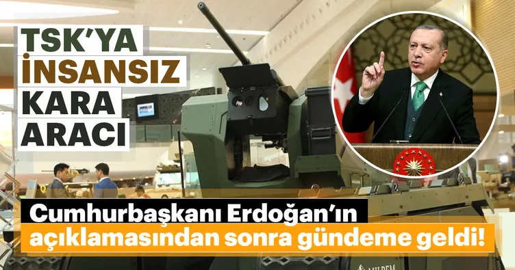 TSK’ya insansız kara aracı takviyesi