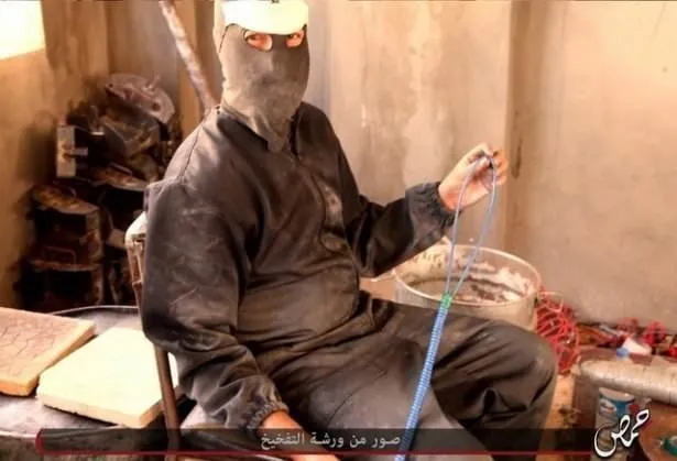 IŞİD’ın ’bomba üretimi’ görüntülendi