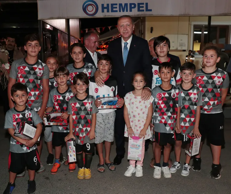 Cumhurbaşkanı Erdoğan, su ürünleri av sezonunun açılış programına katıldı