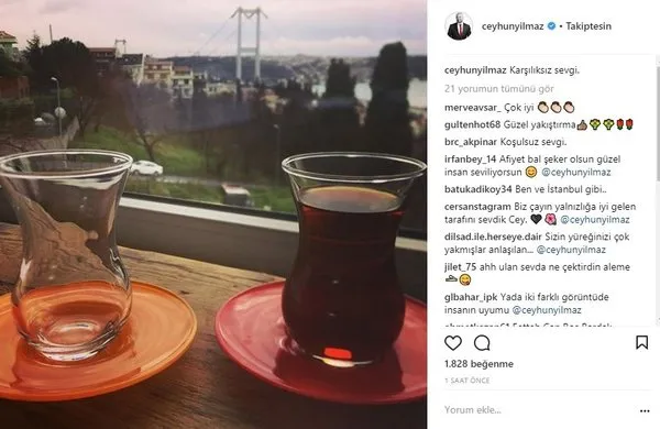 Ünlülerin Instagram paylaşımları (14.01.2018)