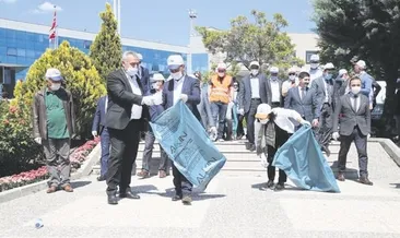 Mogan Gölü’nde çöpler toplandı