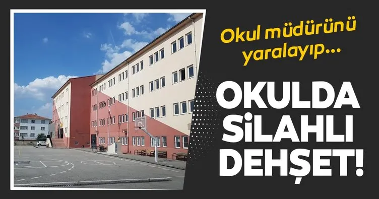 Son dakika: Ankara’da okulda dehşet! Okul müdürünü yaralayıp intihar etti