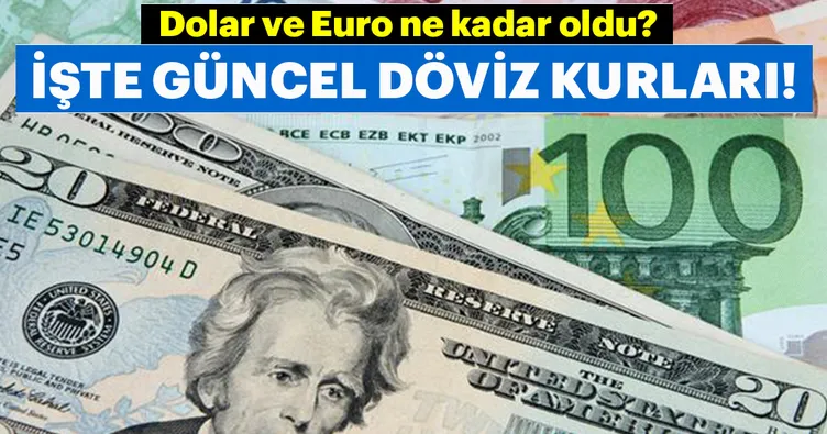 Dolar ne kadar oldu? İşte güncel döviz kurları!