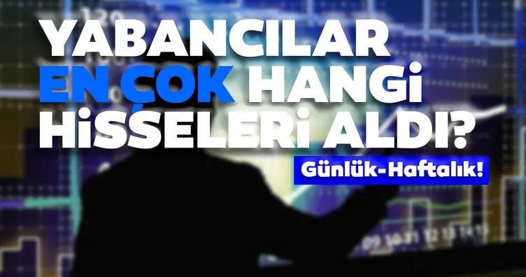 Borsa İstanbul’da günlük-haftalık yabancı payları 10/08/2020