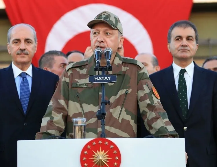 Cumhurbakanı ile beraber ünlü isimler sınıra akın etti