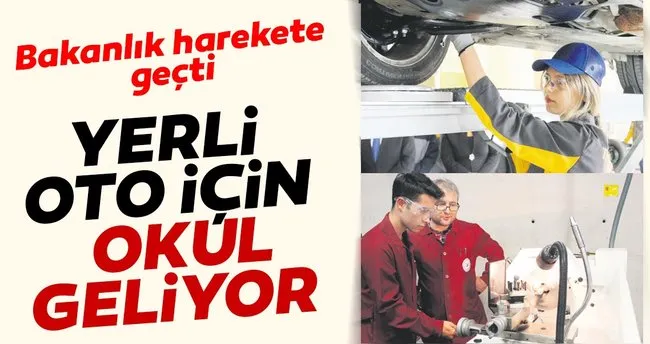 Yerli Otomobil Icin Meslek Okulu Geliyor Ekonomi Haberleri
