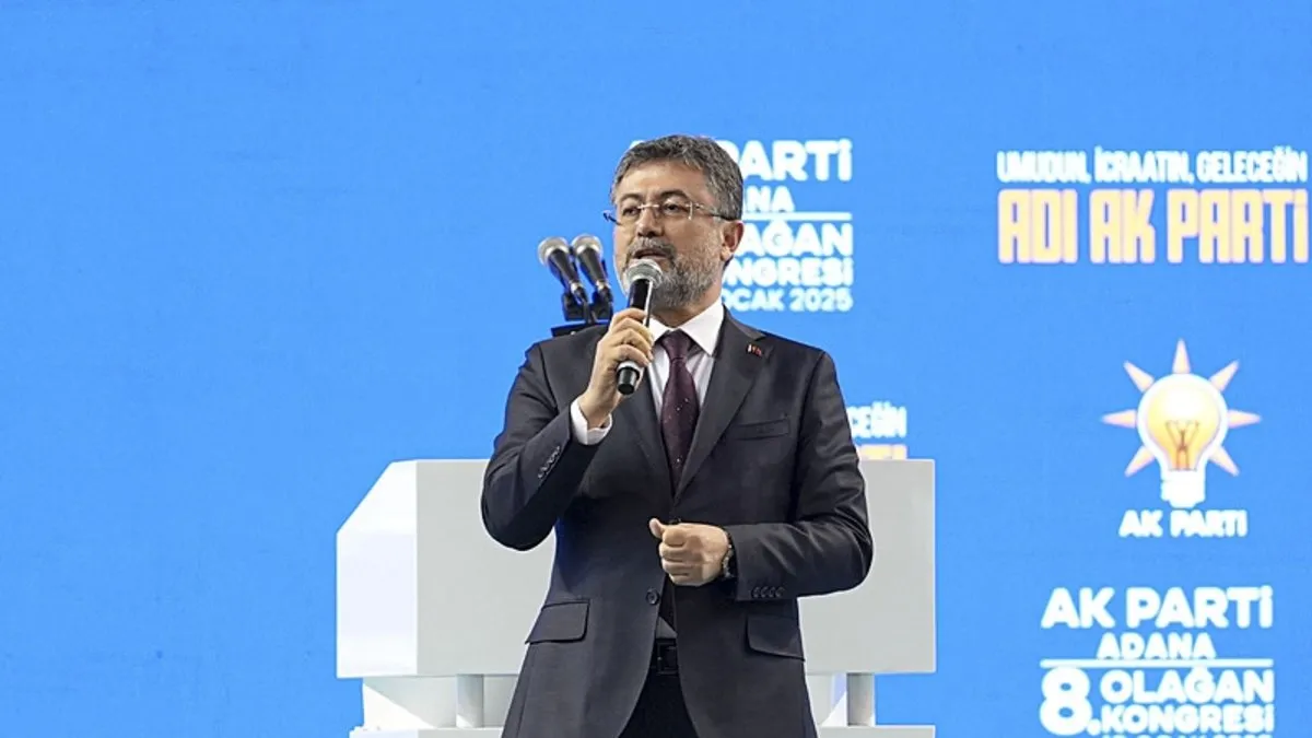 Bakan Yumaklı: Türkiye olarak farkımızı göstermenin ana unsuru, AK Parti'nin bu vizyonu olacak