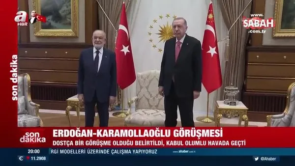 Başkan Erdoğan- Temel Karamollaoğlu görüşmesine ilişkin açıklama: Olumlu bir havada geçti | Video