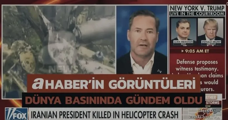 İlk kez A Haber’in ulaştığı Reisi’nin helikopterinin enkazına ait görüntüler dünyada gündem oldu!