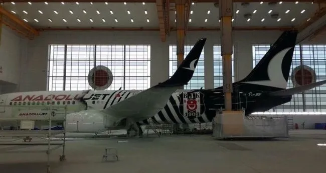 Anadolujet’ten Beşiktaş’a özel uçak