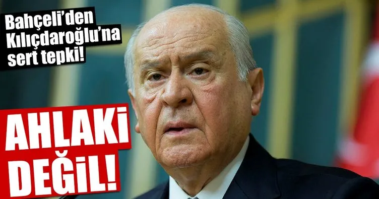 Son dakika haberi: Bahçeli'den Kılıçdaroğlu'nun asılsız iddialarına sert tepki!