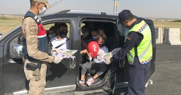 Jandarma’dan anlamlı hediye