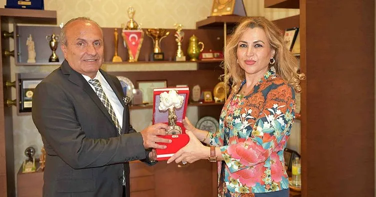 PTT Başmüdürü Varlıker’den Başkan Arslan’a veda ziyareti