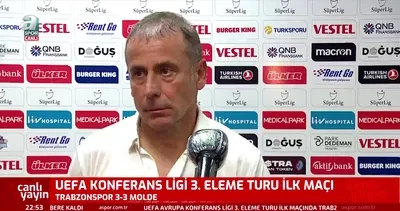 Trabzonspor Molde maçının ardından Abdullah Avcı: Çok iyi yoldayız