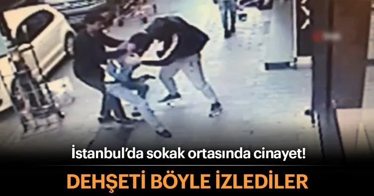 İstanbul Fatih’te Tacikistanlıların ölümüne kavgası kamerada!