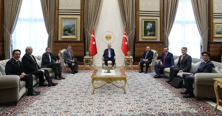 Başkan Erdoğan, Farasis Enerji CEO’su Keith Kepler’i kabul etti