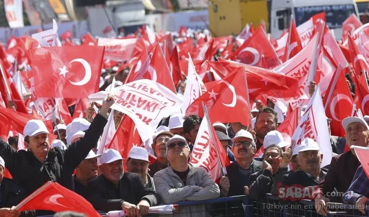 Başkan Erdoğan resmi rakamı açıkladı! Cumhur İttifakı Ankara mitinginde coşkulu kalabalık!