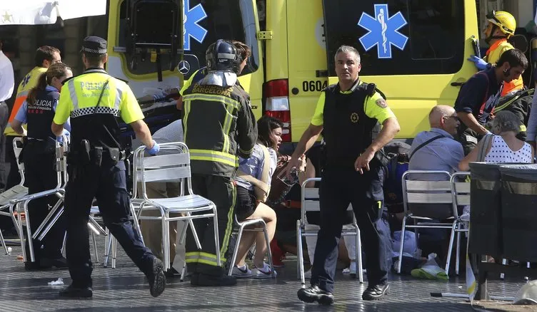 Barcelona’da terör saldırısı
