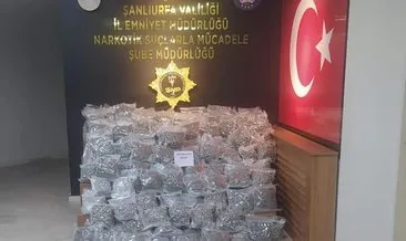 Şanlıurfa'da 109 kilo uyuşturucu ele geçirildi #sanliurfa