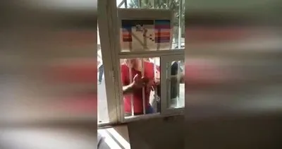 Şanlıurfa’da doktora saldırmaya çalışan hasta yakını kamerada