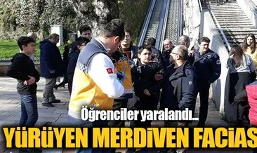 Bursa’da yürüyen merdiven faciası: 7’si öğrenci 8 yaralı