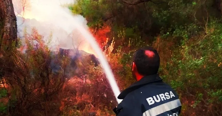 Bursa Büyükşehir’den yangın bölgesine yardımlar devam ediyor