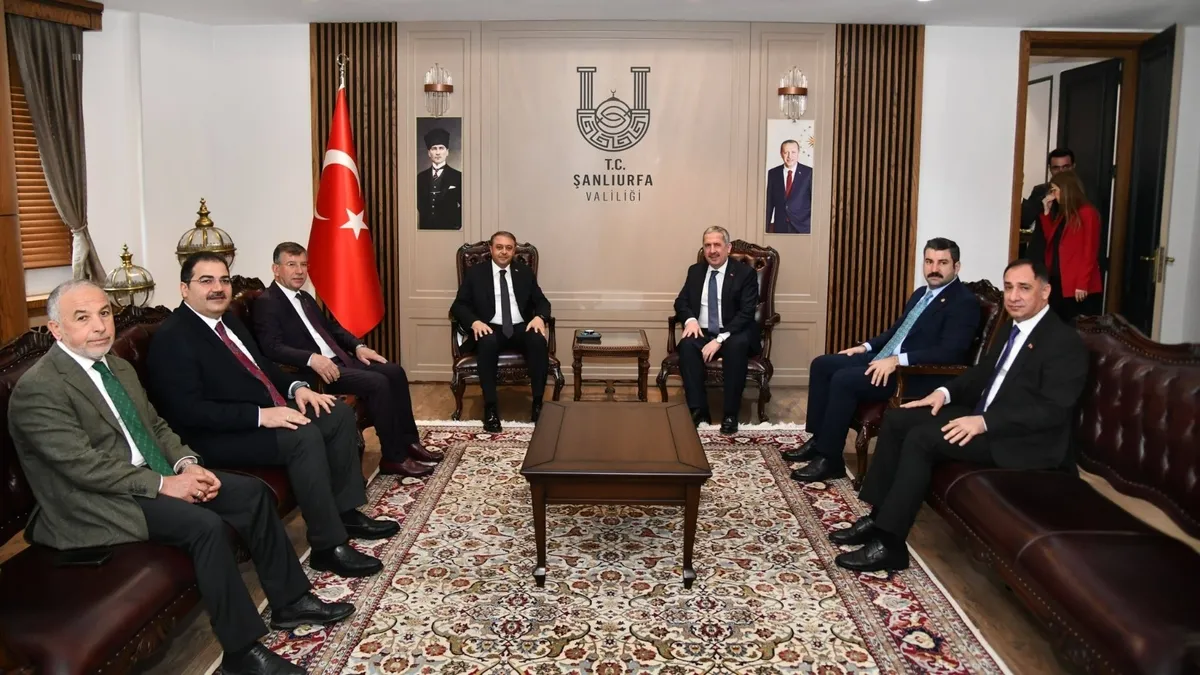 Ticaret Bakan Yardımcısı Mahmut Gürcan Şanlıurfa’da Ticaret Bakan Yardımcısı Mahmut Gürcan Şanlıurfa’da