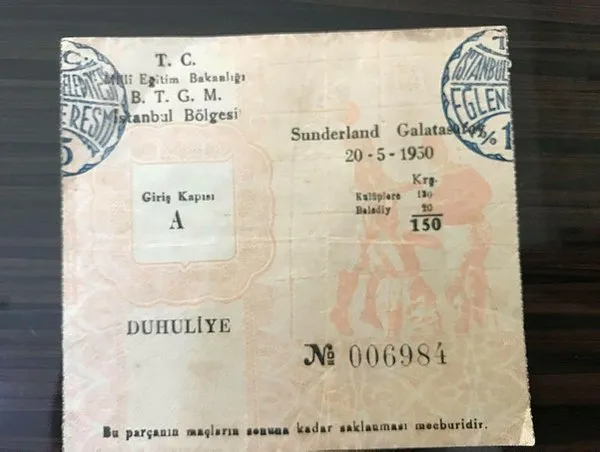 Yok böyle bilet koleksiyonu!